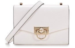 Michael Kors Сумка через плечо из кожи коровы Хендри женская чисто белая 32f0g1hc0l-085