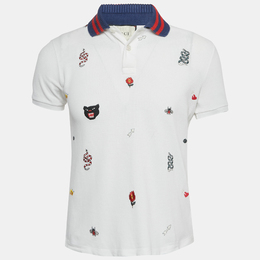 Gucci: Белое поло 