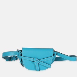 Loewe Blue Calfskin Mini Gate Belt Bag 1227658