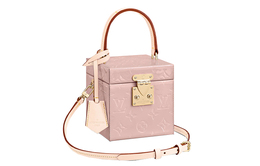 Louis Vuitton Золотистая сумка для игральных костей через плечо женская ручная вишневый розовый m52516