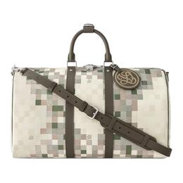 Louis Vuitton Сумка Keepall Bandoulière 45, Beige & Multicolor n00106 | beige & multicolor
