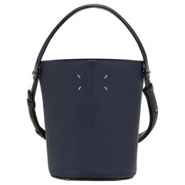 Maison Margiela Кожаная ведерко сумка женская синяя sb2wg0022p7268hb151