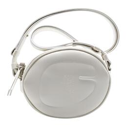 Maison Margiela Овчинная сумка через плечо, женская белая sb3wg0013p2809t1003