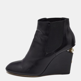 Chanel: Чёрные ботинки 