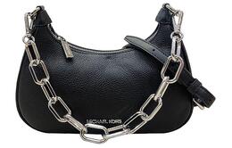 Michael Kors Личи Зерновая кожаная сумка через плечо Женская черная 35f3s4cu6l-black