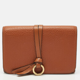 Chloe: Коричневый кошелёк  Alphabet