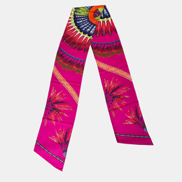 Hermes: Розовый шарф 