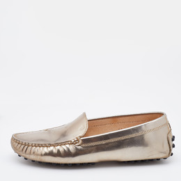 Tod's: Светлые мокасины  Gommino