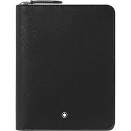 Montblanc Кожаная дорожная сумка для хранения унисекс черная mb198364