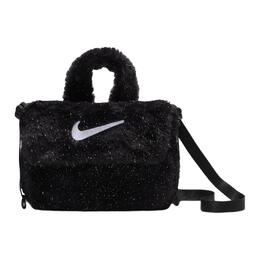Nike Детская искусственная меховая сумка через плечо 1L, Black fz1329-010 | black