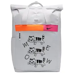 Nike Тканевый рюкзак унисекс белый, Kitten Cartoon 1 cu1488-094(team378-sl f2) | kitten cartoon 1