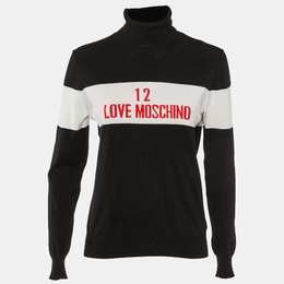 Love Moschino: Чёрный свитер 