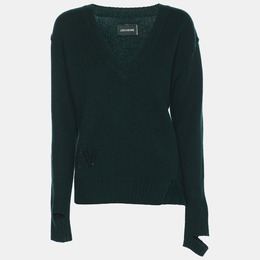 Zadig & Voltaire: Зелёный свитер 