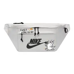 Nike Тканевый поясной рюкзак унисекс светло-серый, Big-Eyed Cat ba5751-072(team41-美式) | big-eyed cat