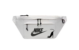 Nike Тканевый поясной рюкзак унисекс светло-серый, Black Cat ba5751-072(team41-美式) | black cat