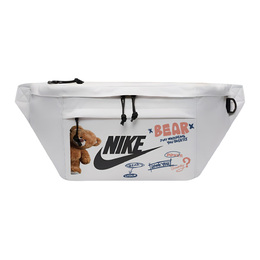 Nike Одноплечевая набедренная сумка через плечо унисекс белая, Plush Bear ba5751-072(team378-bk p4) | plush bear