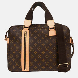 Louis Vuitton Bosphore Brown Monogram Coated Canvas Business Bag 1214015