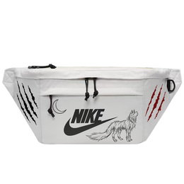 Nike Тканевая сумка через плечо унисекс светлый бежевый, Wolf Howls under The Moonlit Sky ba5751-072（team91-挎包熊猫） | wolf howls under the moonlit sky