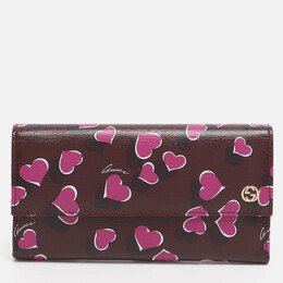 Gucci: Многоцветный кошелёк  Interlocking G