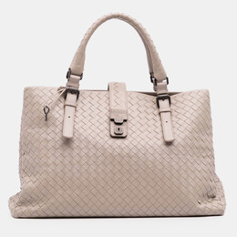 Bottega Veneta Brown Medium Nappa Intrecciato Roma Tote 1223418