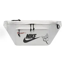 Nike Тканевая наплечная сумка через плечо поясная унисекс светло-бежевая, miao ba5751-072(team378-ktxm x1) | miao