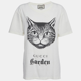 Gucci: Белая футболка 