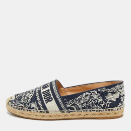 Dior: Синие мокасины 