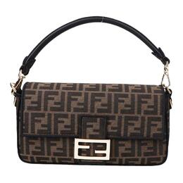 Fendi Сумка сумка-багет из ткани 8br600-a6v5-f17u4