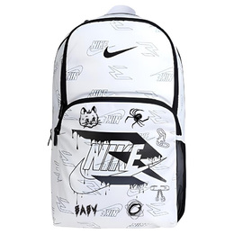 Nike Полиэстеровый рюкзак унисекс белый, Black Graffiti ny2413024gs-001(team378- mp4) | black graffiti