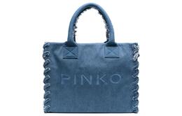 Pinko Хлопковая сумка-шоппер, индиго 100782-a1wt-dn4q