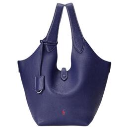 Polo Ralph Lauren Женская сумка из коровьей кожи чернильно-синего цвета wapobag0g620418