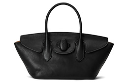 Polo Ralph Lauren Сумка женская средняя кожаная черная wapobag08920054