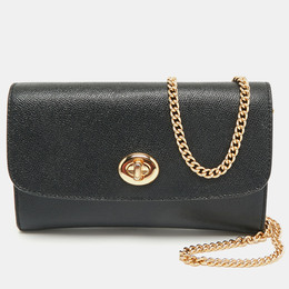 Coach: Чёрная сумка через плечо 