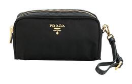 Prada Нейлоновая клатч-сумка для женщин черная 1ne865_2ab5_f0002