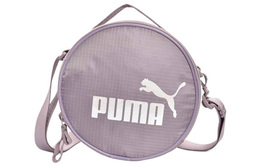 Puma Полиэстеровый маленький круглый рюкзак через плечо поясная сумка клатч женский обычный мечтательный фиолетовый 075718-02