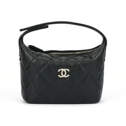 Chanel Кожаная сумка для обеда через плечо кроссбоди женская черная ap4761-b20682-94305