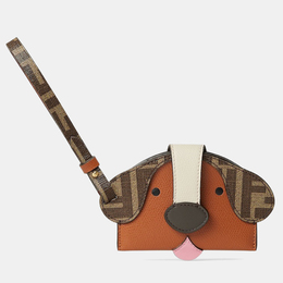 Fendi: Коричневый картхолдер  Forever