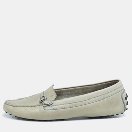 Tod's: Зелёные мокасины 