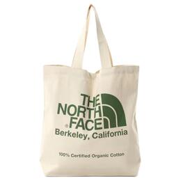 The North Face Хлопковая сумка-шоппер, White & Green nm82385-ng | white & green