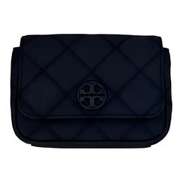 Tory Burch Матовый кожаный поясной рюкзак Женский матовый черный 136488-001