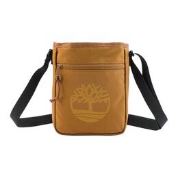 Timberland Экологичная тканевая плечевая сумка унисекс темная пшеничная, Dark Wheat a61nyeh2 | dark wheat