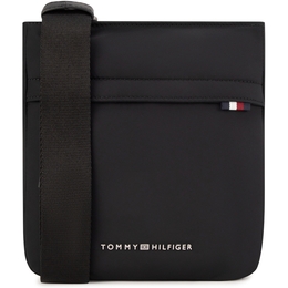 Tommy Hilfiger Полиэстеровый поясной рюкзак средний мужской черный, Black BDS am0am12216 | black bds