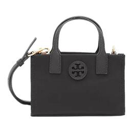 Tory Burch Элла нейлоновая сумка тоут шоппер кроссбоди мини женская черная 146437-001