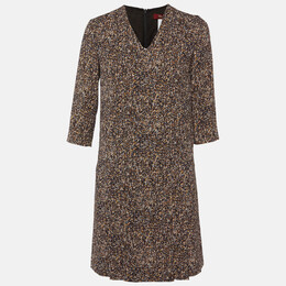 Max Mara Studio: Коричневое платье 