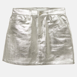 Frame: Серебристая юбка 