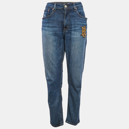 Lauren Ralph Lauren: Голубые джинсы 