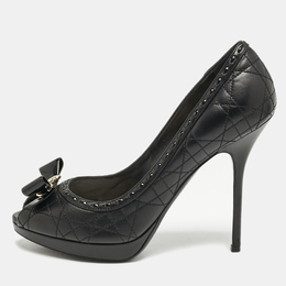 Dior: Чёрные босоножки 