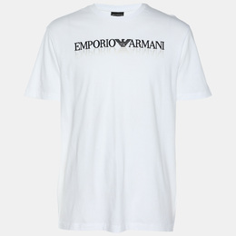 Emporio Armani: Белая футболка 