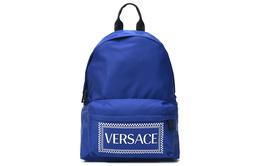 Versace Тканевый рюкзак мужской синий dfz5350-dnyver-d72wn