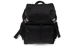 Versace Полиамидный рюкзак мужской черный 1009693-1a07040-1b00e